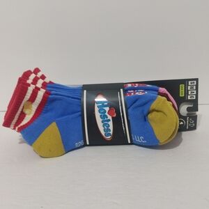 Hostess Mens Quarter Socks 4-Pack By SWAG - Cotton Blend One Size New